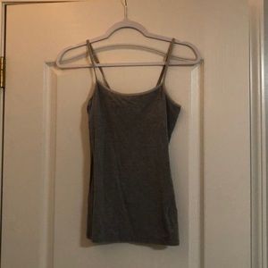 Gray Cami Tank Top